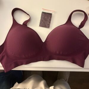 Underoutfit Plum Wireless Bra